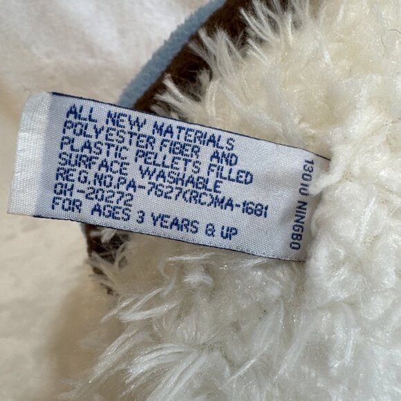 Hug Fun International WINTER PUPPY DOG w/ BLUE HOODIE SWEATER Stuffed Plush TOY - Picture 6 of 6